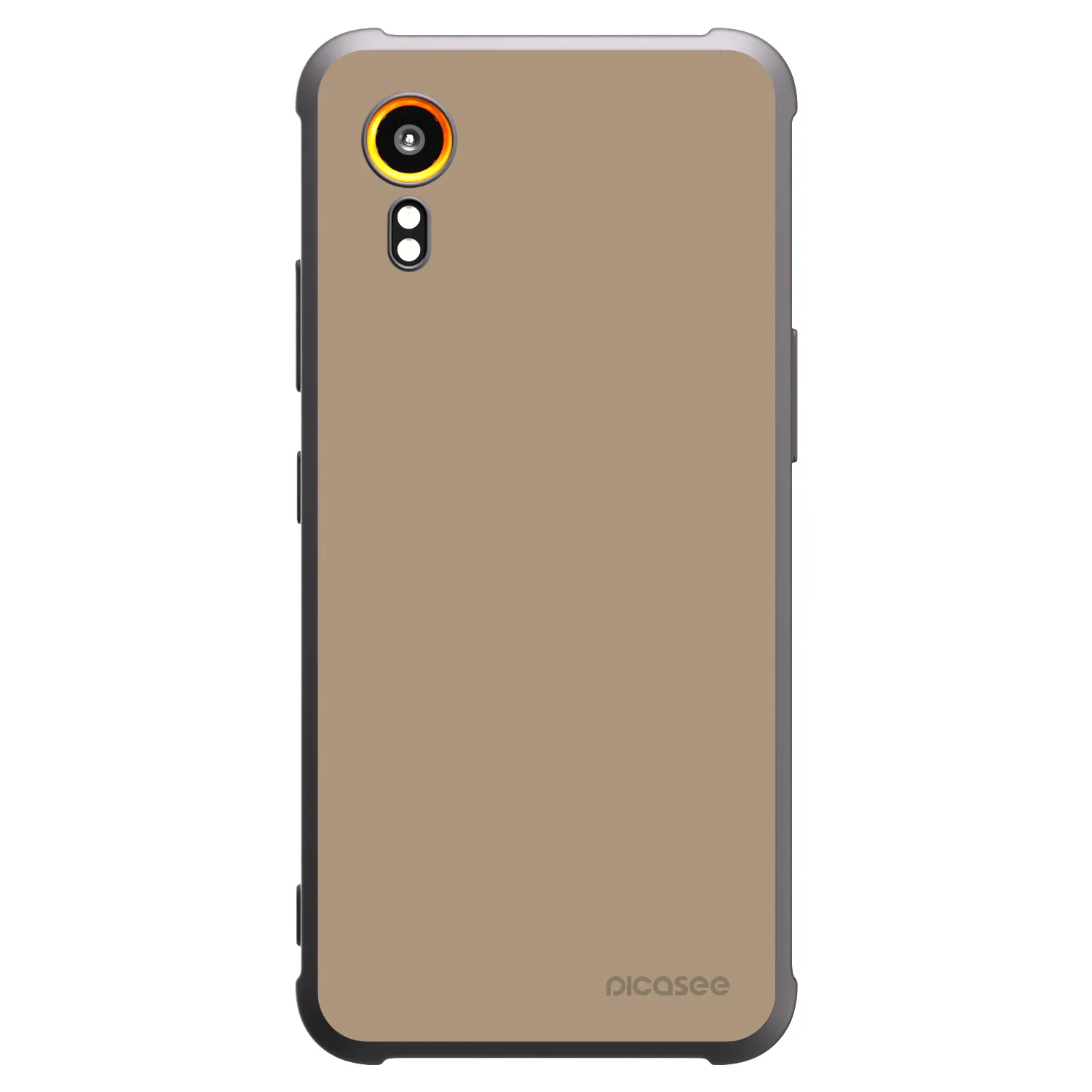Picasee Μαύρη θήκη σιλικόνης για Samsung Galaxy Xcover 7 - Soft Sand
