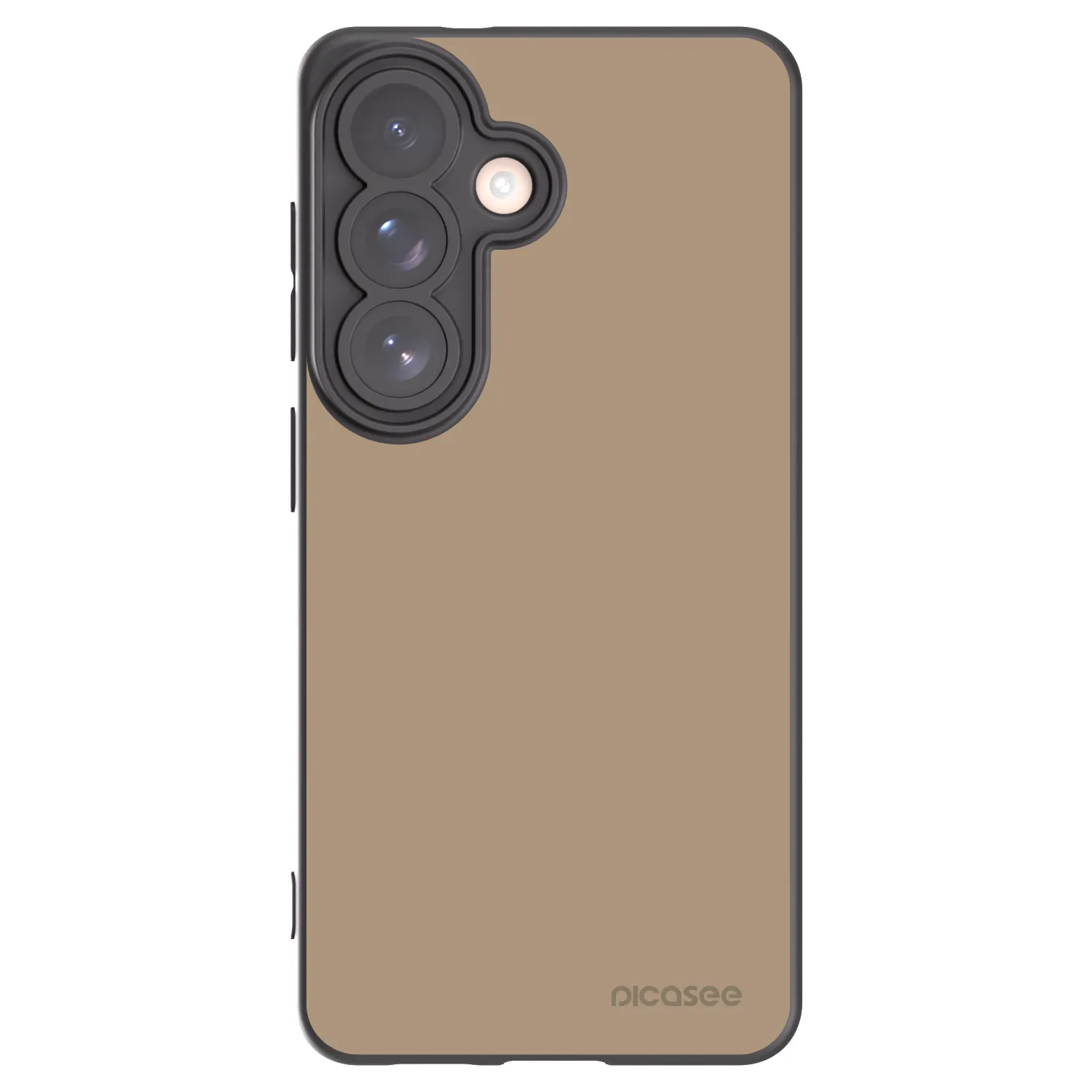 Picasee Μαύρη θήκη σιλικόνης για Samsung Galaxy S26 - Soft Sand