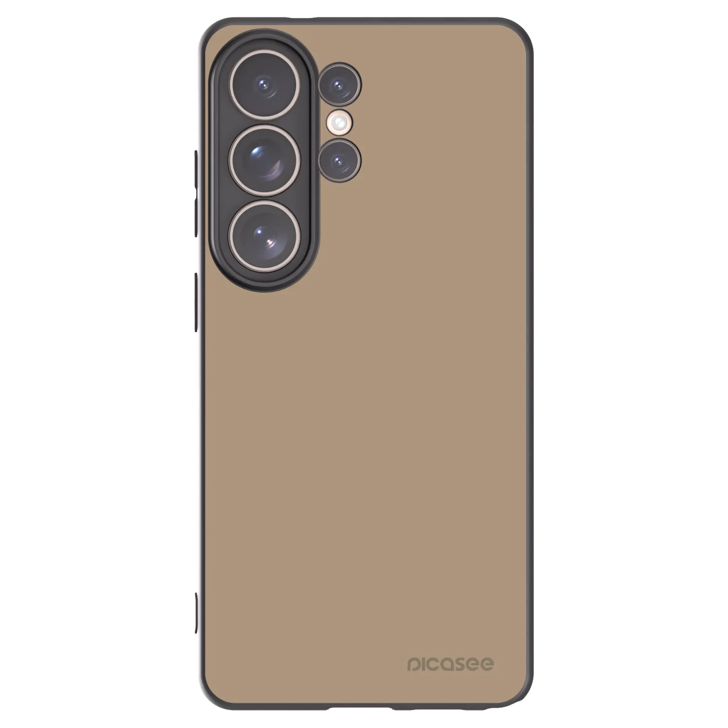 Picasee Μαύρη θήκη σιλικόνης για Samsung Galaxy S26 Ultra - Soft Sand