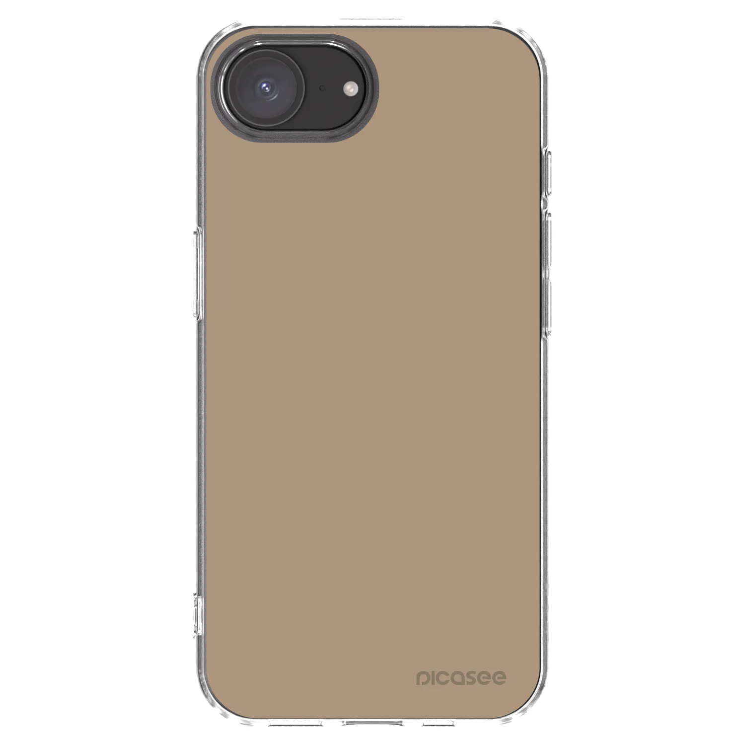 Picasee διαφανής θήκη σιλικόνης Apple iPhone 17e - Soft Sand