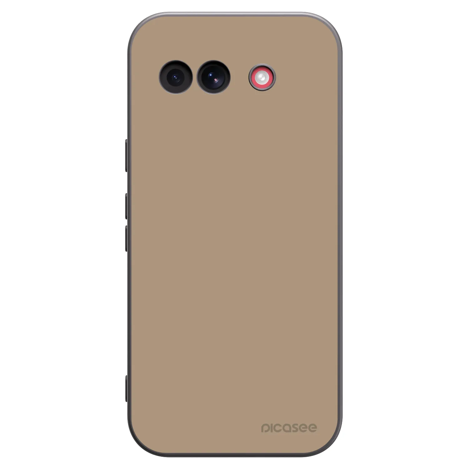 Picasee Μαύρη θήκη σιλικόνης για Google Pixel 10a - Soft Sand