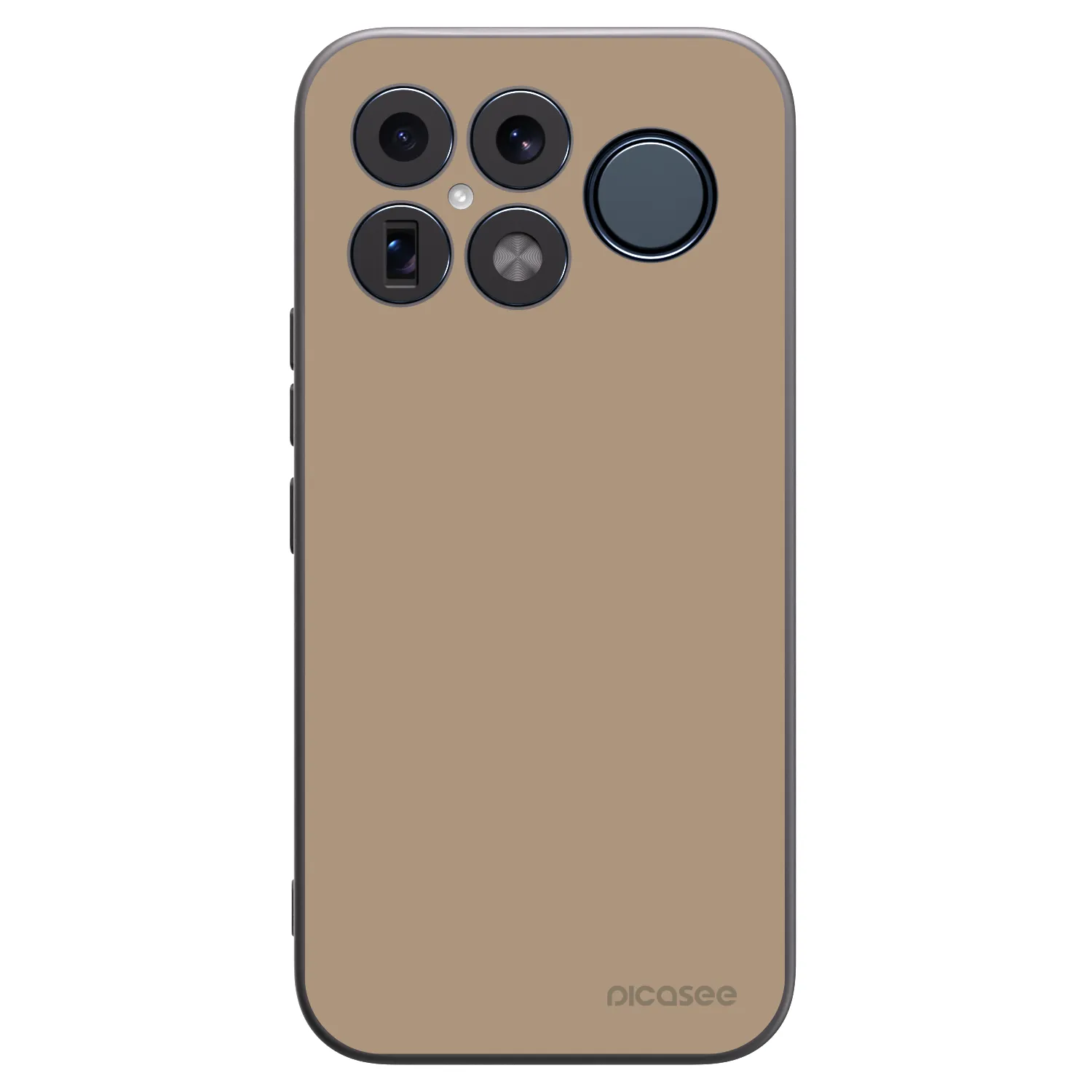Picasee Μαύρη θήκη σιλικόνης για Xiaomi Poco F8 Ultra - Soft Sand