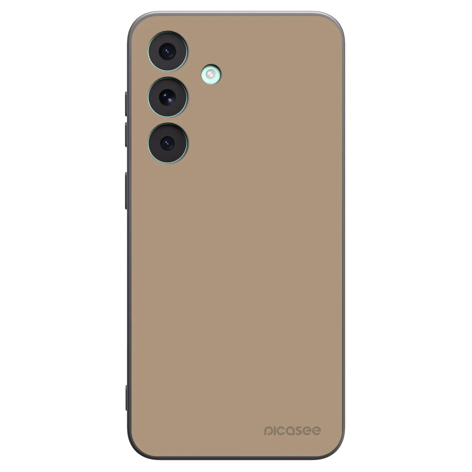 Picasee Μαύρη θήκη σιλικόνης για Samsung Galaxy S26 FE - Soft Sand