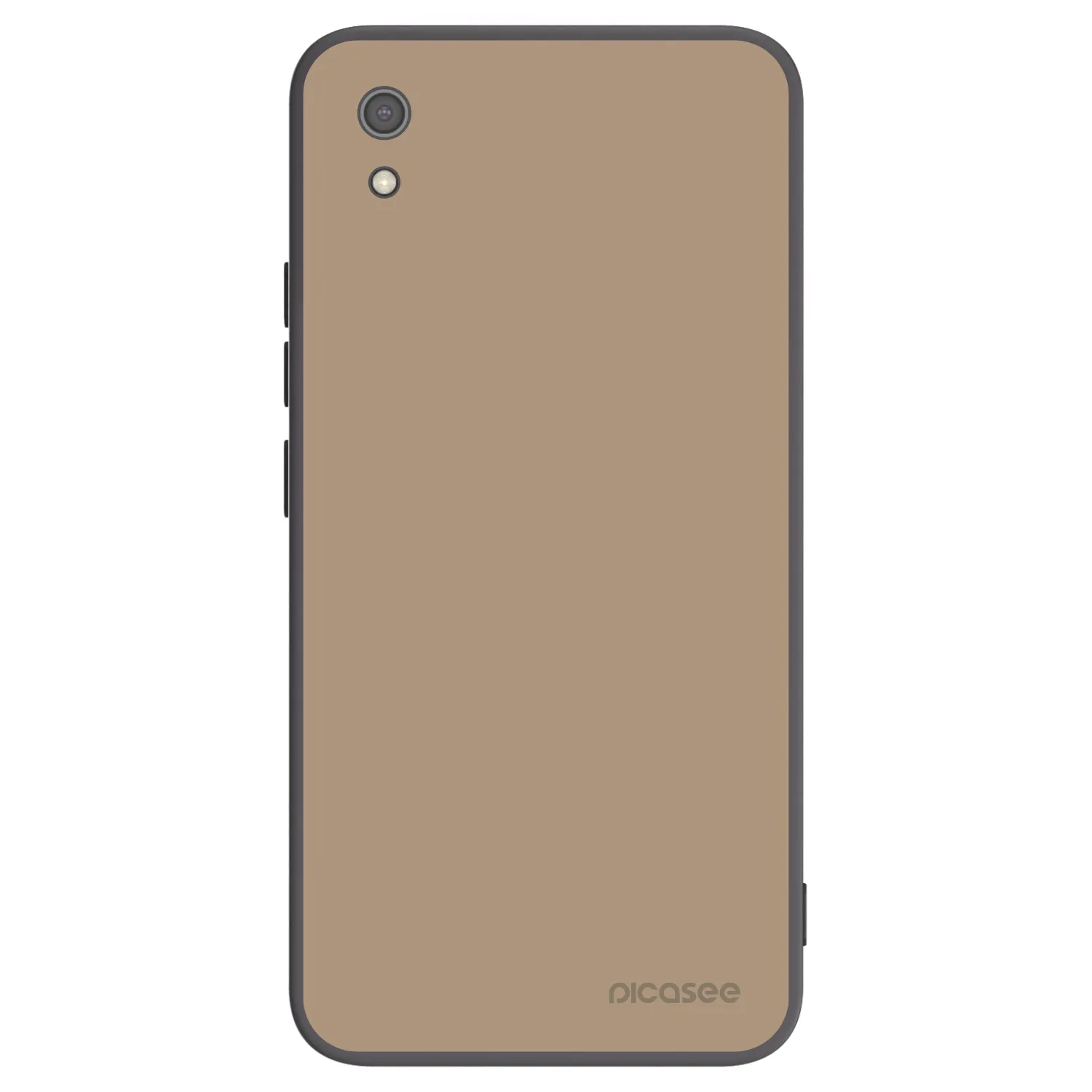 Picasee Μαύρη θήκη σιλικόνης για Xiaomi Redmi 7A - Soft Sand