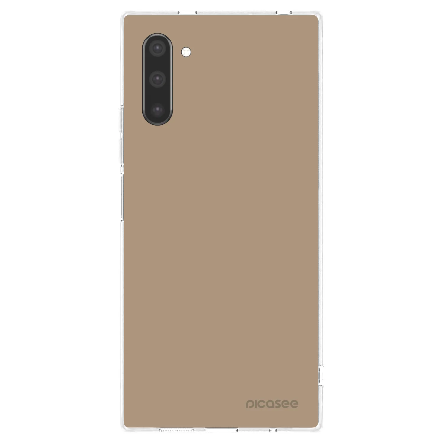 Picasee διαφανής θήκη σιλικόνης Samsung Galaxy Note 10 N970F - Soft Sand