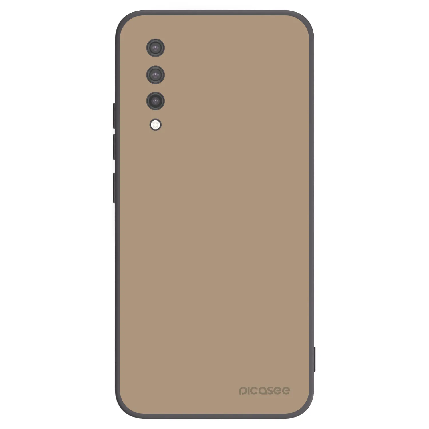 Picasee Μαύρη θήκη σιλικόνης για Xiaomi Mi 9 Lite - Soft Sand