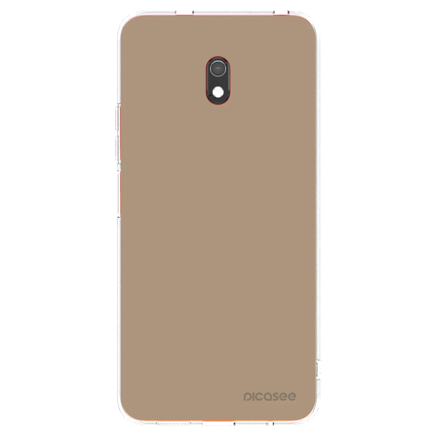 Picasee διαφανής θήκη σιλικόνης Xiaomi Redmi 8A - Soft Sand