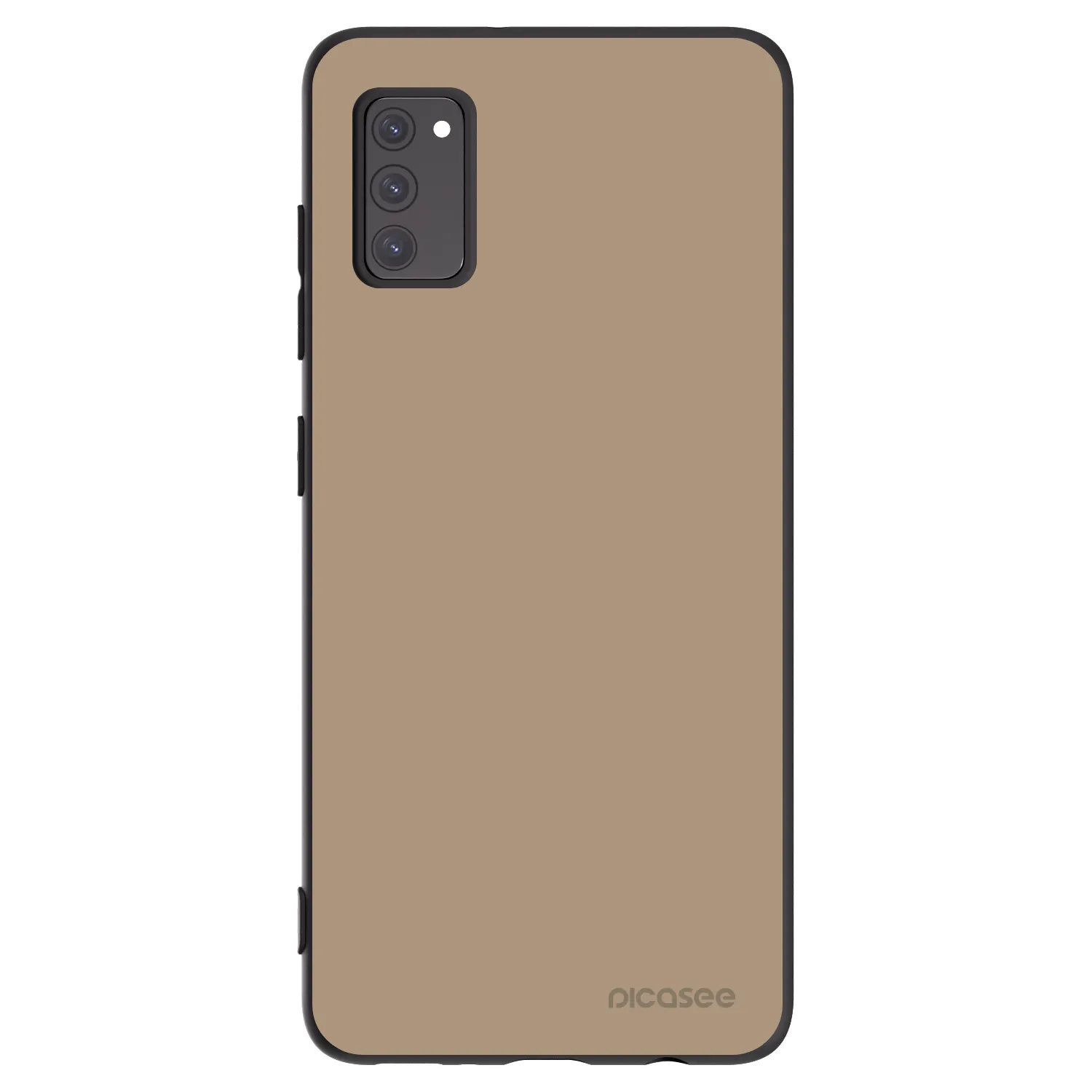 Picasee Μαύρη θήκη σιλικόνης για Samsung Galaxy A41 A415F - Soft Sand
