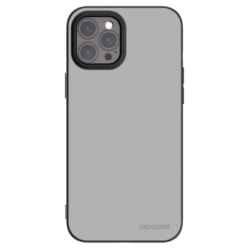 Picasee Μαύρη θήκη σιλικόνης για Apple iPhone 12 Pro Max - Stone