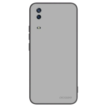 Picasee Μαύρη θήκη σιλικόνης για Vivo Y11s - Stone
