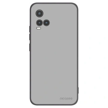 Picasee Μαύρη θήκη σιλικόνης για Vivo Y33s - Stone