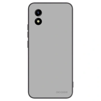 Picasee Μαύρη θήκη σιλικόνης για Vivo Y01 - Stone