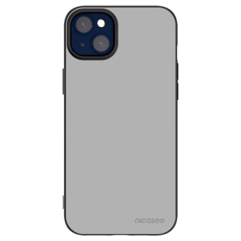 Picasee Μαύρη θήκη σιλικόνης για Apple iPhone 14 Plus - Stone