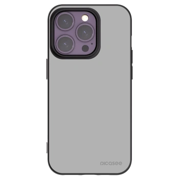 Picasee Μαύρη θήκη σιλικόνης για Apple iPhone 14 Pro - Stone