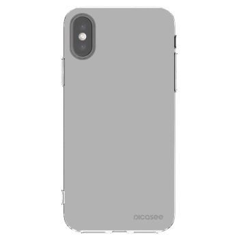 Picasee διαφανής θήκη σιλικόνης Apple iPhone X/XS - Stone