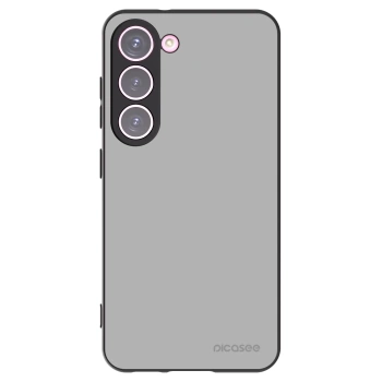 Picasee Μαύρη θήκη σιλικόνης για Samsung Galaxy S23 5G - Stone