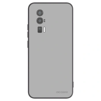 Picasee Μαύρη θήκη σιλικόνης για Xiaomi Poco F5 Pro 5G - Stone