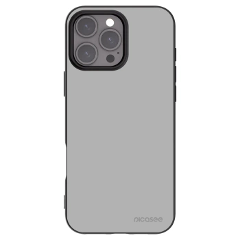 Picasee Μαύρη θήκη σιλικόνης για Apple iPhone 16 Pro Max - Stone