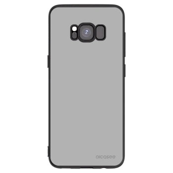 Picasee Μαύρη θήκη σιλικόνης για Samsung Galaxy S8 G950F - Stone