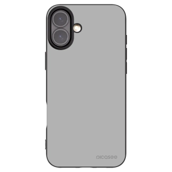 Picasee Μαύρη θήκη σιλικόνης για Apple iPhone 16 Plus - Stone