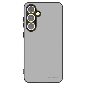 Picasee Μαύρη θήκη σιλικόνης για Samsung Galaxy S24 FE S721B - Stone