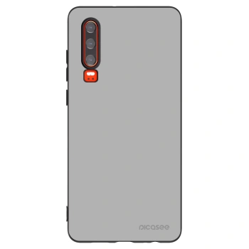 Picasee Μαύρη θήκη σιλικόνης για Huawei P30 - Stone