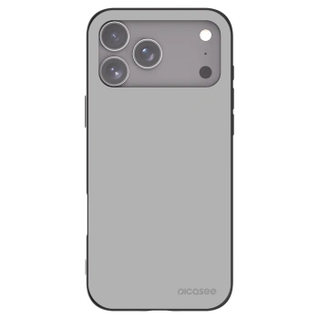 Picasee Μαύρη θήκη σιλικόνης για Apple iPhone 17 Pro Max - Stone