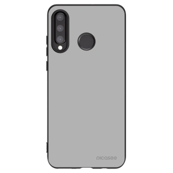 Picasee Μαύρη θήκη σιλικόνης για Huawei P30 Lite - Stone