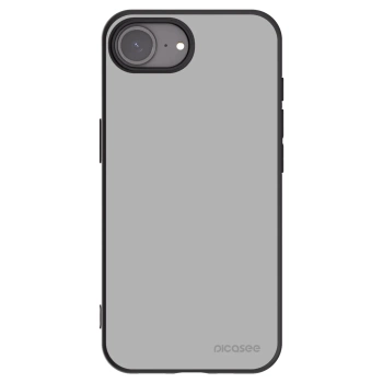 Picasee Μαύρη θήκη σιλικόνης για Apple iPhone 17e - Stone