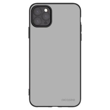 Picasee Μαύρη θήκη σιλικόνης για Apple iPhone 11 Pro Max - Stone