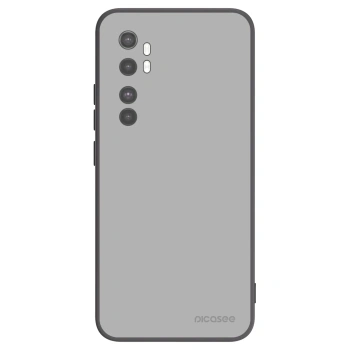 Picasee Μαύρη θήκη σιλικόνης για Xiaomi Mi Note 10 Lite - Stone