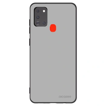 Picasee Μαύρη θήκη σιλικόνης για Samsung Galaxy A21s - Stone