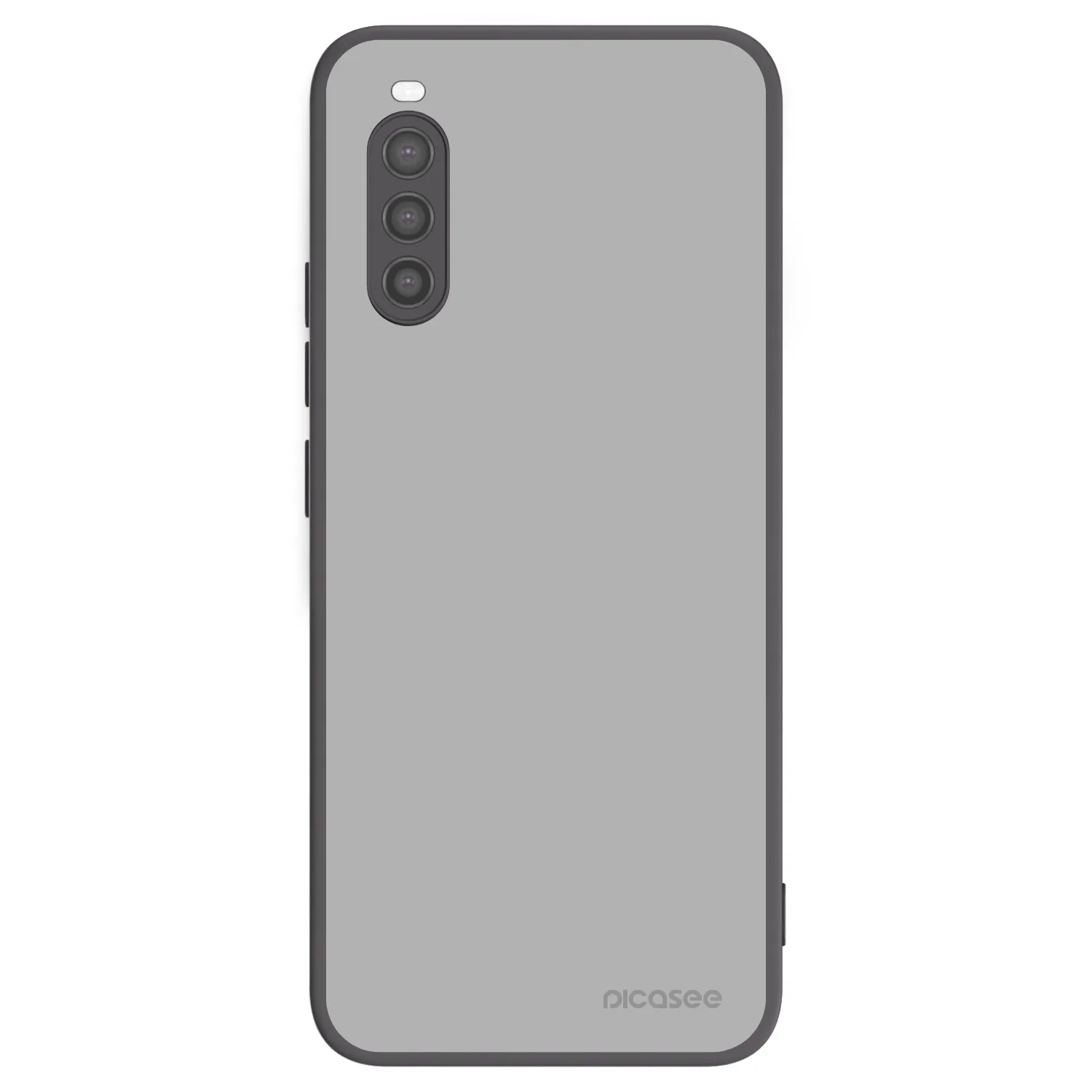Picasee Μαύρη θήκη σιλικόνης για Sony Xperia 10 II - Stone