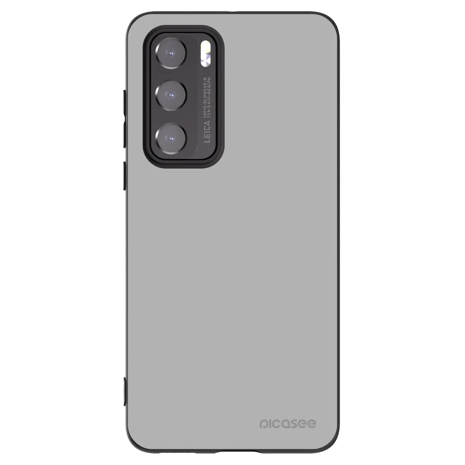 Picasee Μαύρη θήκη σιλικόνης για Huawei P40 - Stone