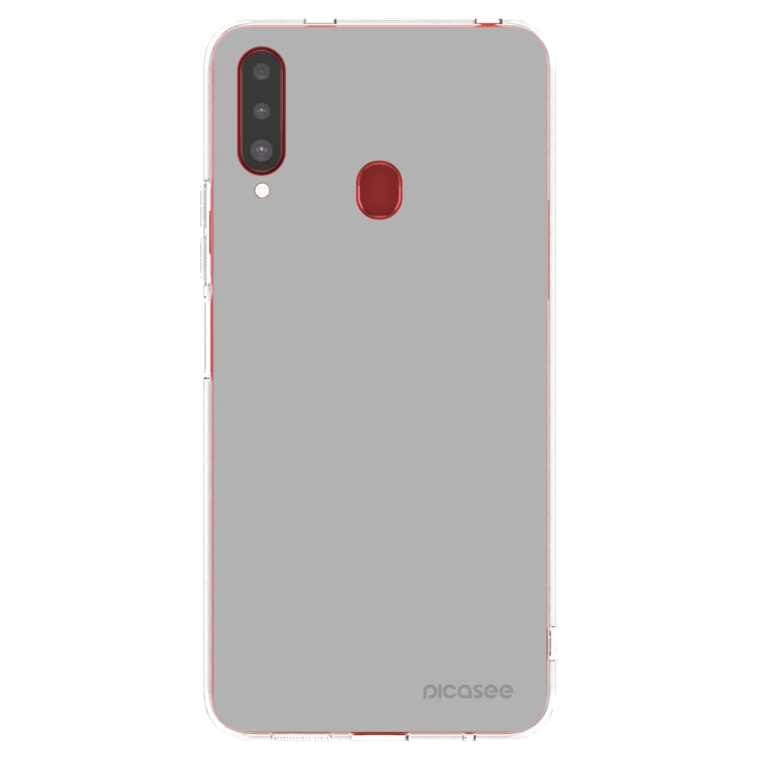 Picasee διαφανής θήκη σιλικόνης Samsung Galaxy A20s - Stone