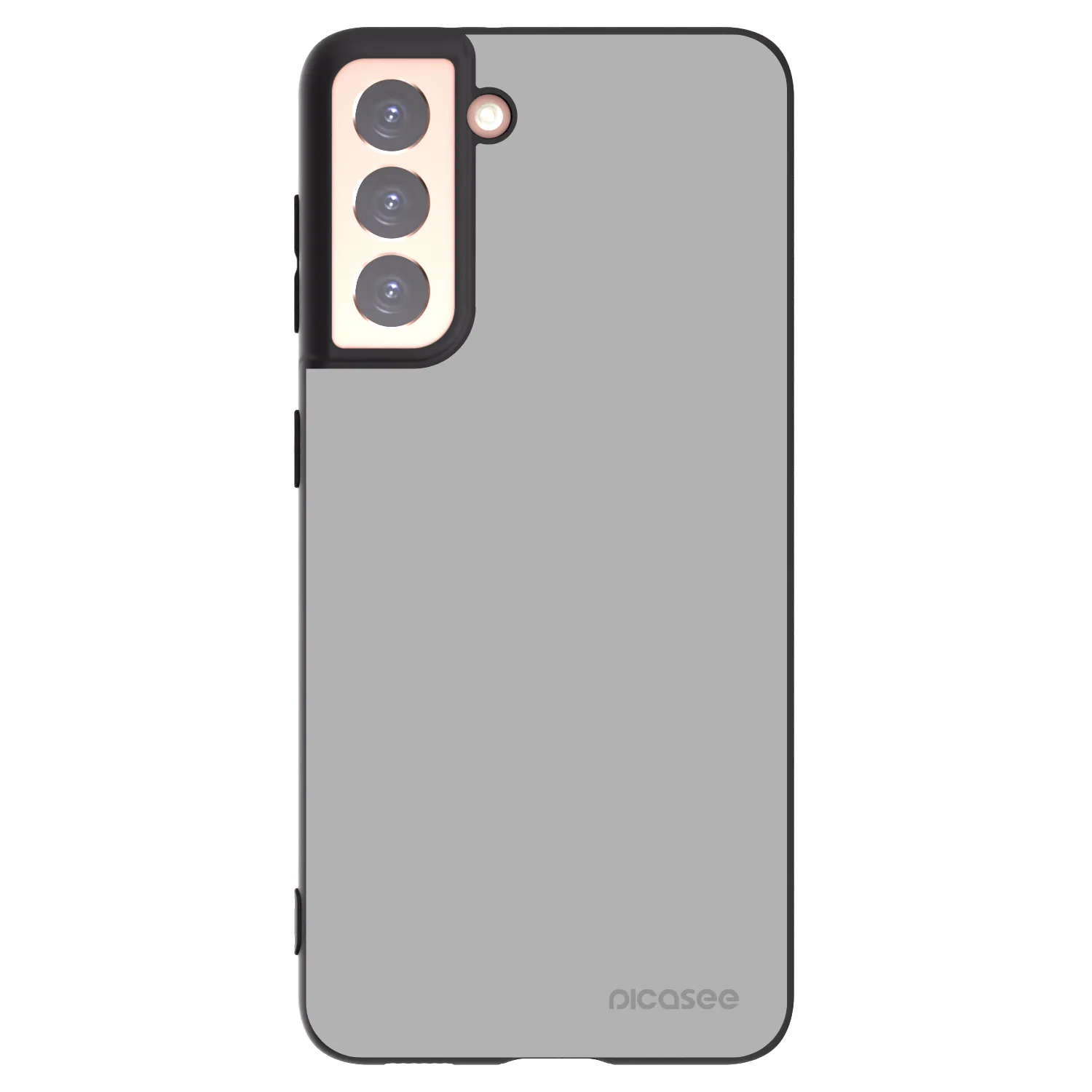 Picasee Μαύρη θήκη σιλικόνης για Samsung Galaxy S21 5G G991B - Stone