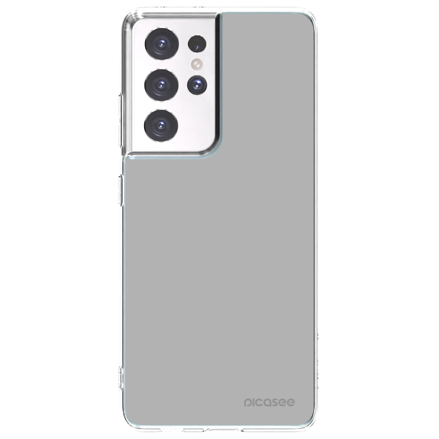 Picasee διαφανής θήκη σιλικόνης Samsung Galaxy S21 Ultra 5G G998B - Stone