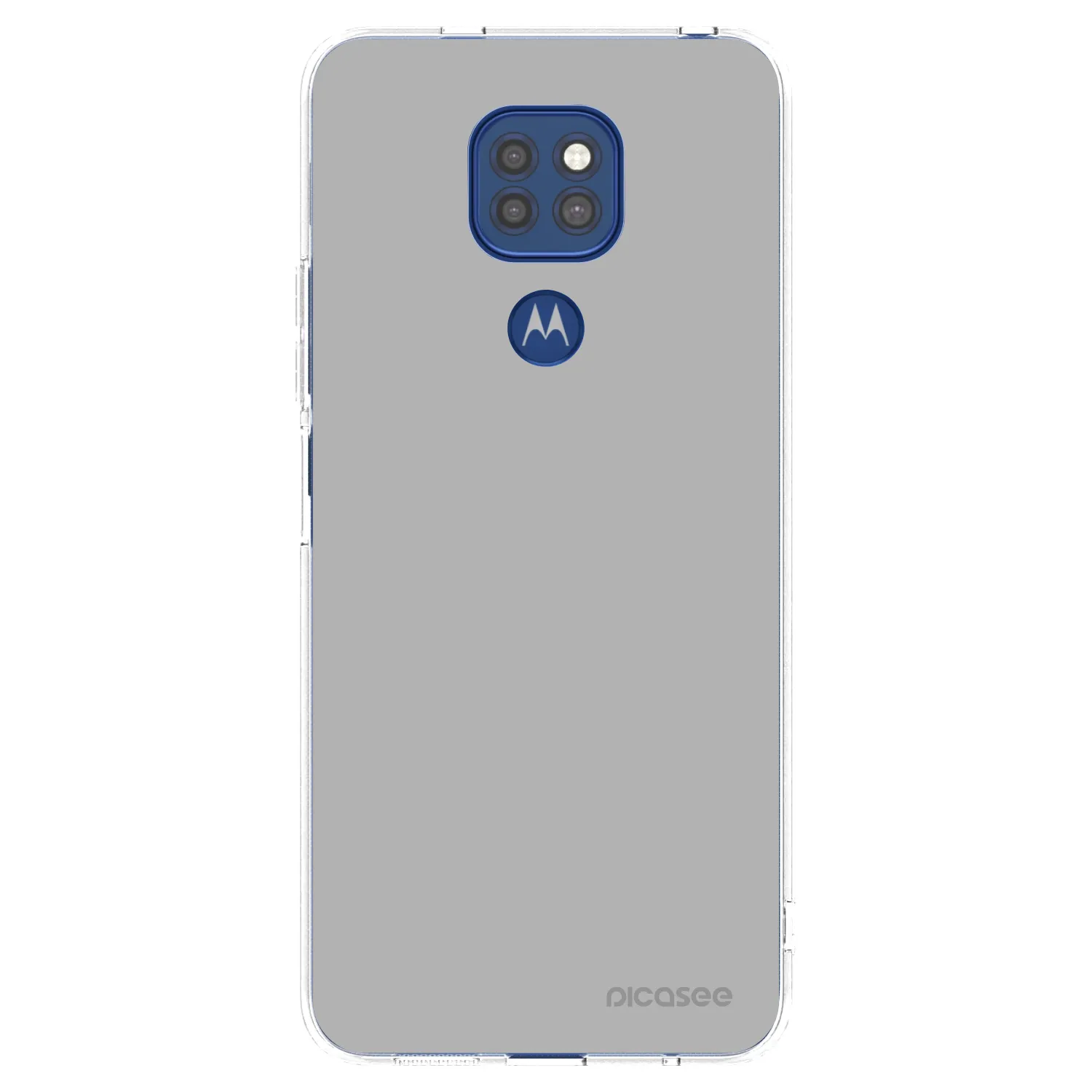 Picasee διαφανής θήκη σιλικόνης Motorola Moto G9 Play - Stone