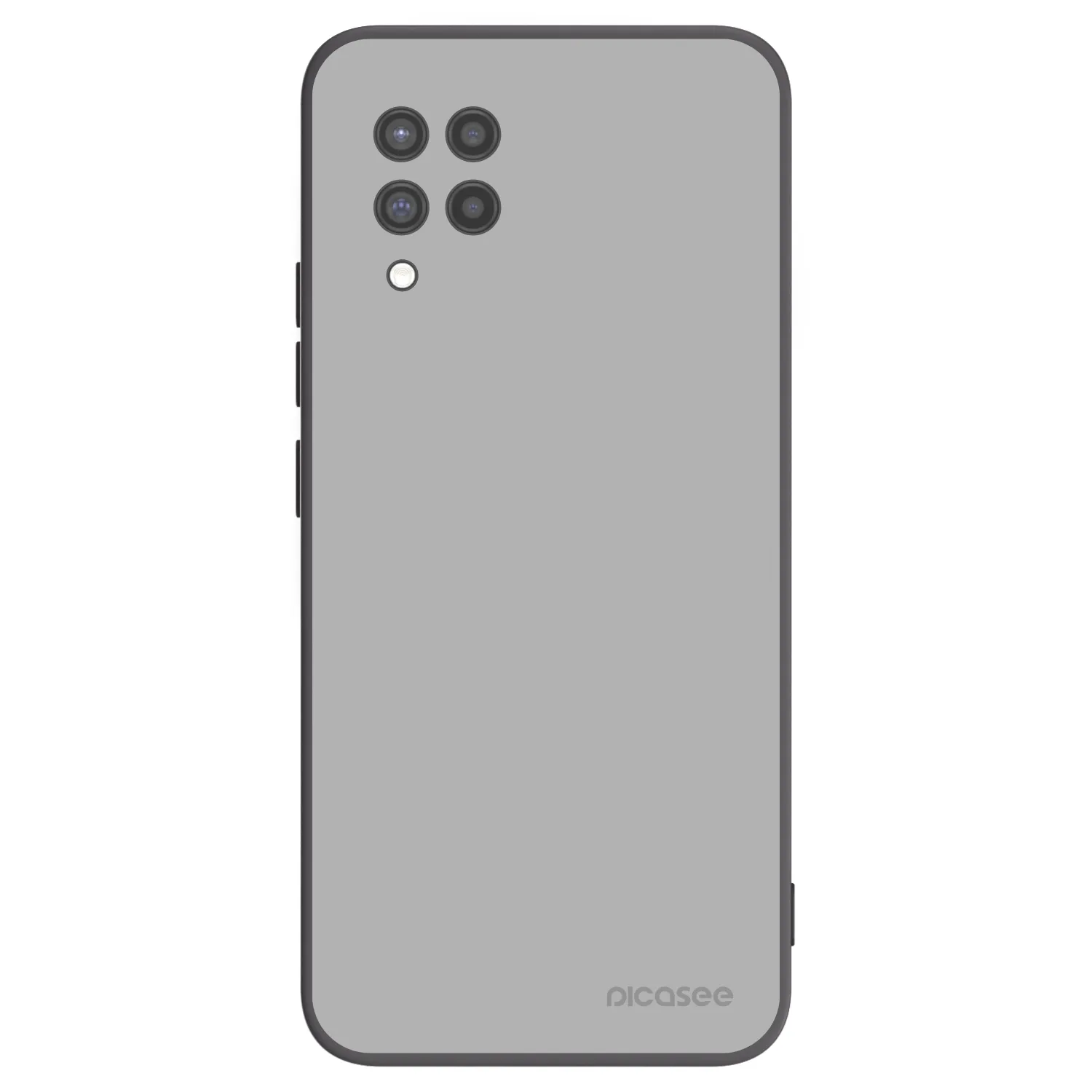 Picasee Μαύρη θήκη σιλικόνης για Samsung Galaxy A42 A426B - Stone
