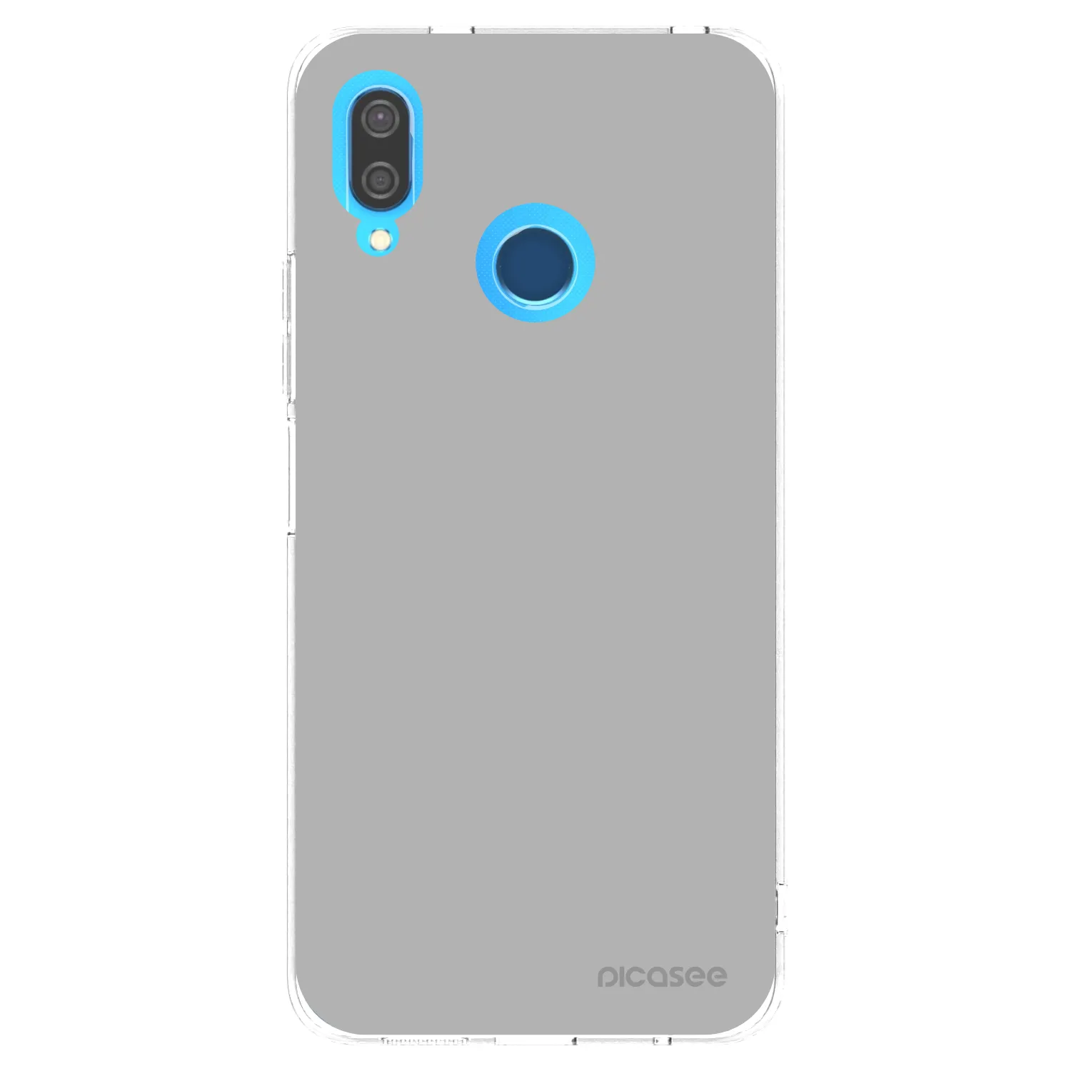 Picasee διαφανής θήκη σιλικόνης Huawei P20 Lite - Stone