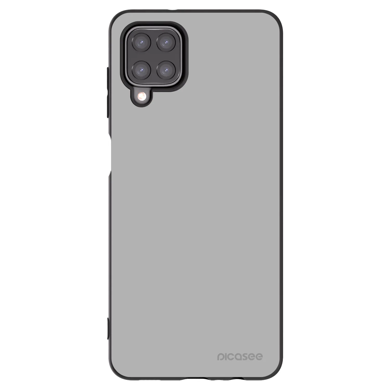 Picasee Μαύρη θήκη σιλικόνης για Samsung Galaxy M12 M127F - Stone