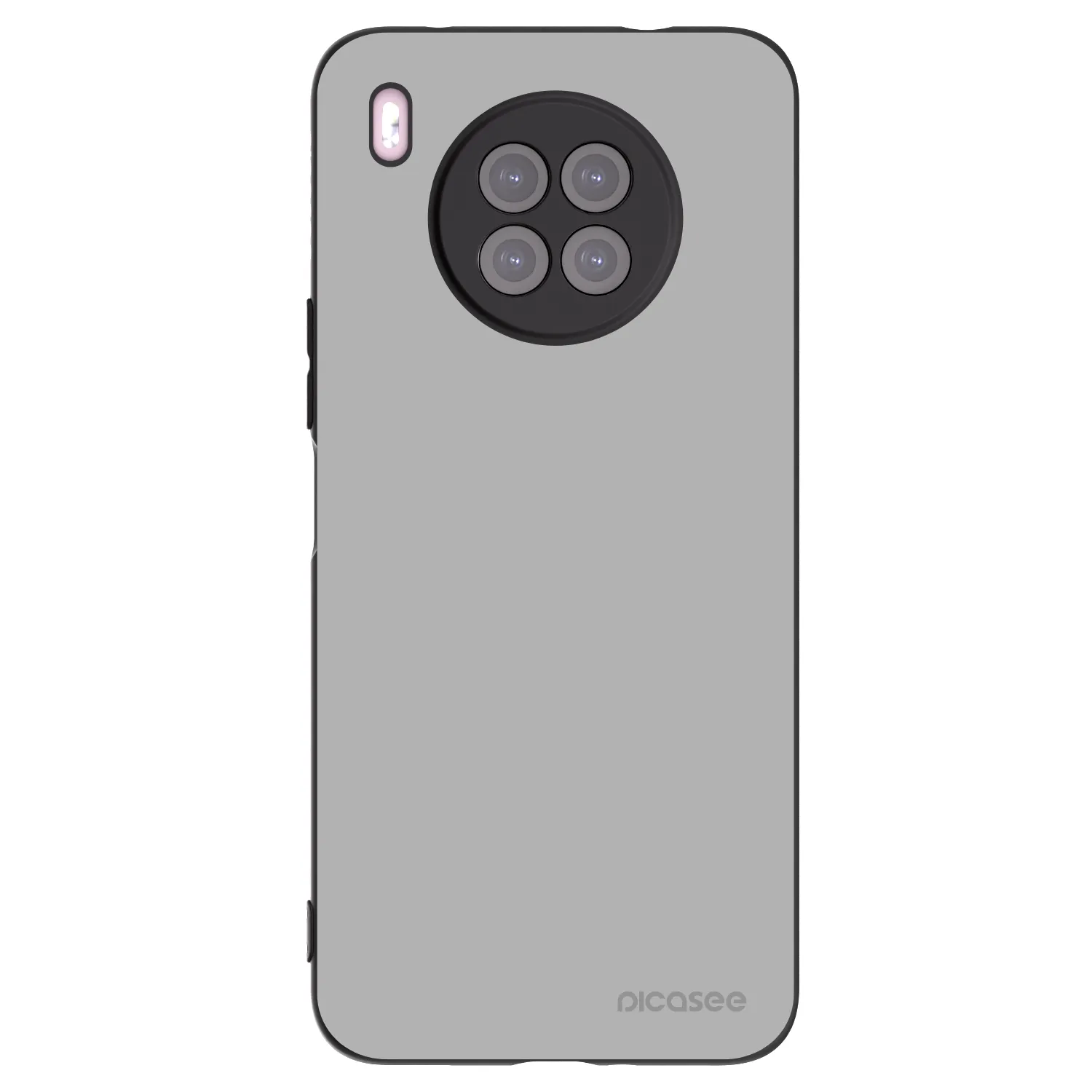 Picasee Μαύρη θήκη σιλικόνης για Huawei Nova 8i - Stone