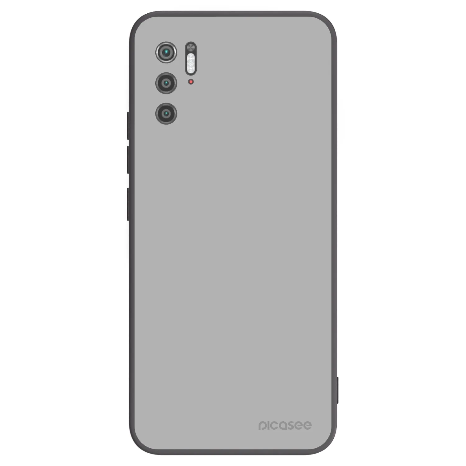 Picasee Μαύρη θήκη σιλικόνης για Xiaomi Poco M3 Pro 5G - Stone