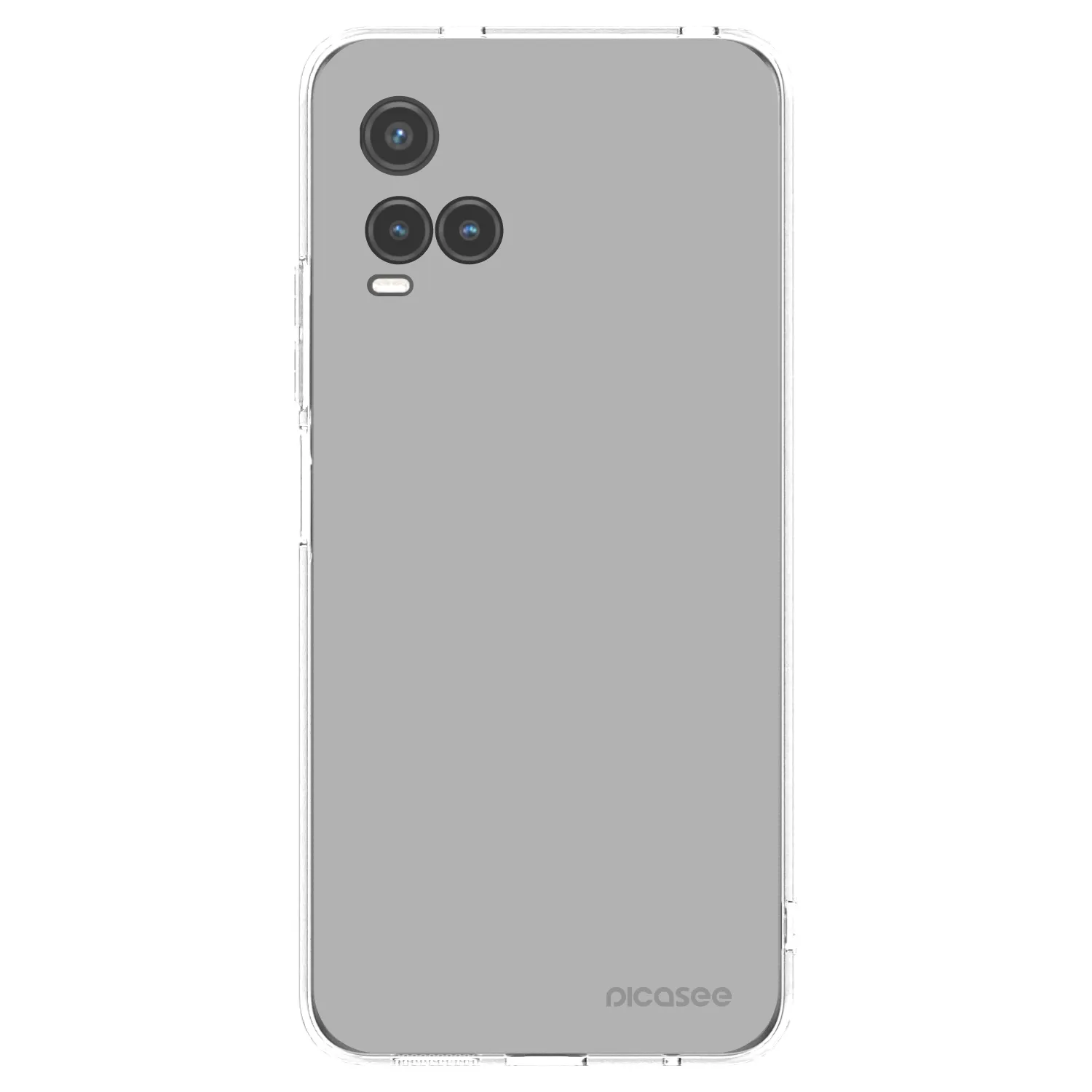 Picasee διαφανής θήκη σιλικόνης Vivo Y33s - Stone