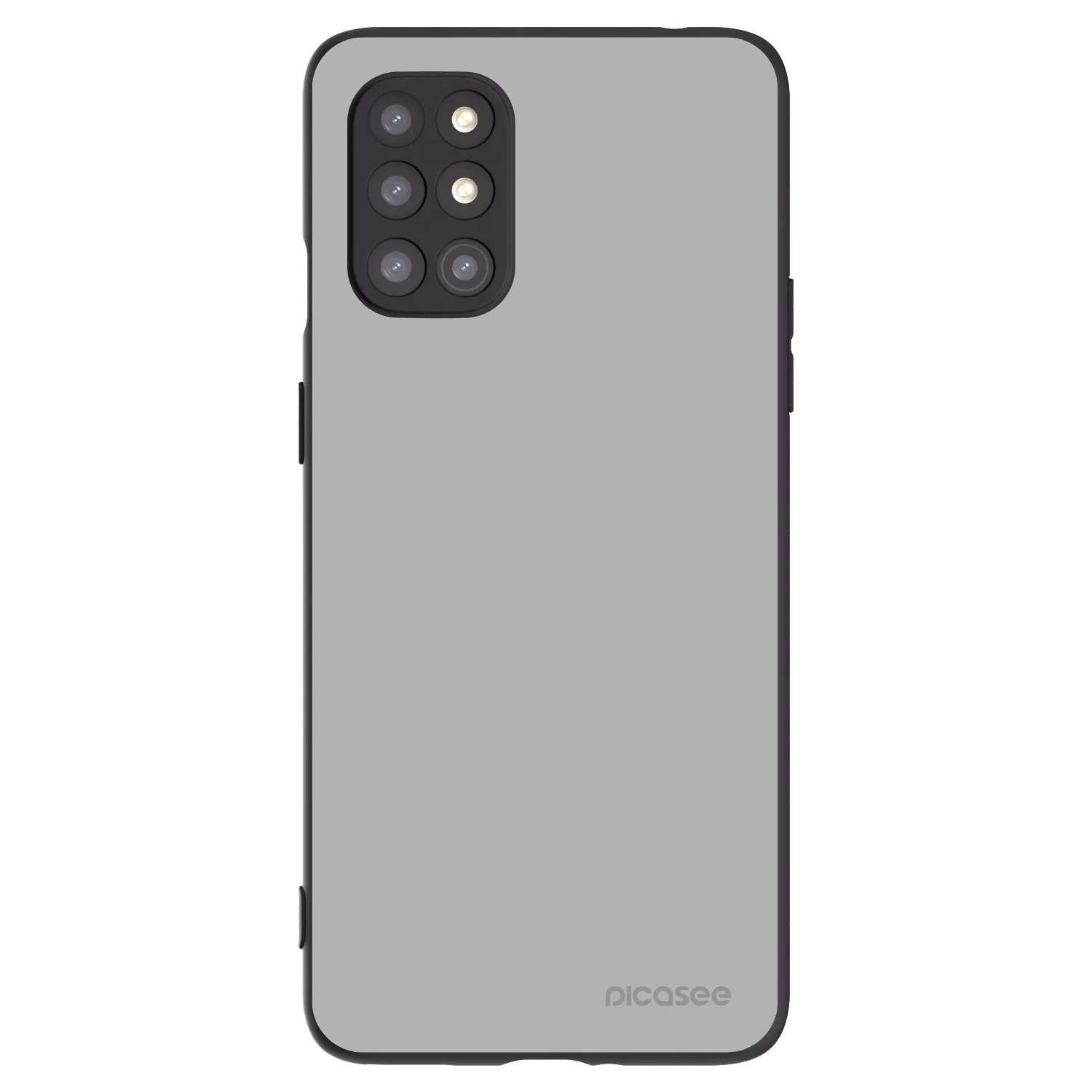 Picasee Μαύρη θήκη σιλικόνης για OnePlus 8T - Stone