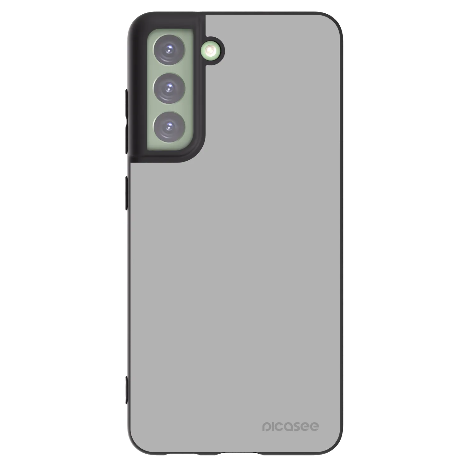 Picasee Μαύρη θήκη σιλικόνης για Samsung Galaxy S21 FE 5G - Stone