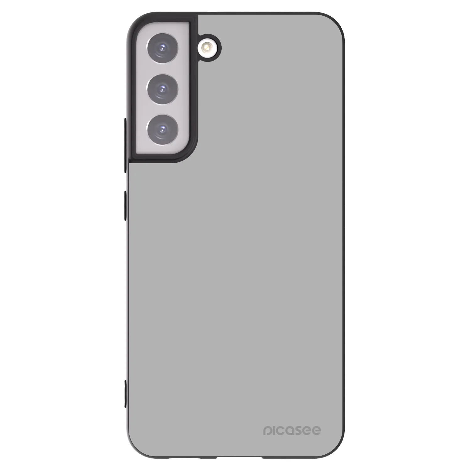 Picasee Μαύρη θήκη σιλικόνης για Samsung Galaxy S22+ 5G - Stone