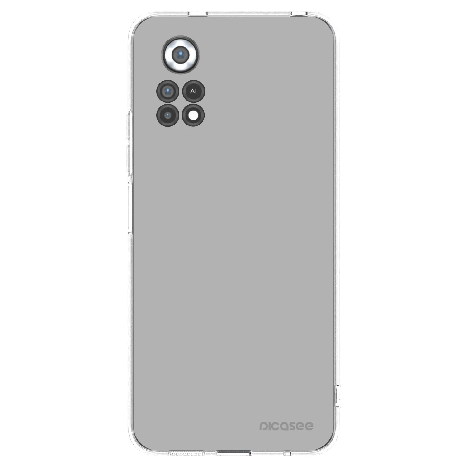 Picasee διαφανής θήκη σιλικόνης Xiaomi Poco X4 Pro 5G - Stone