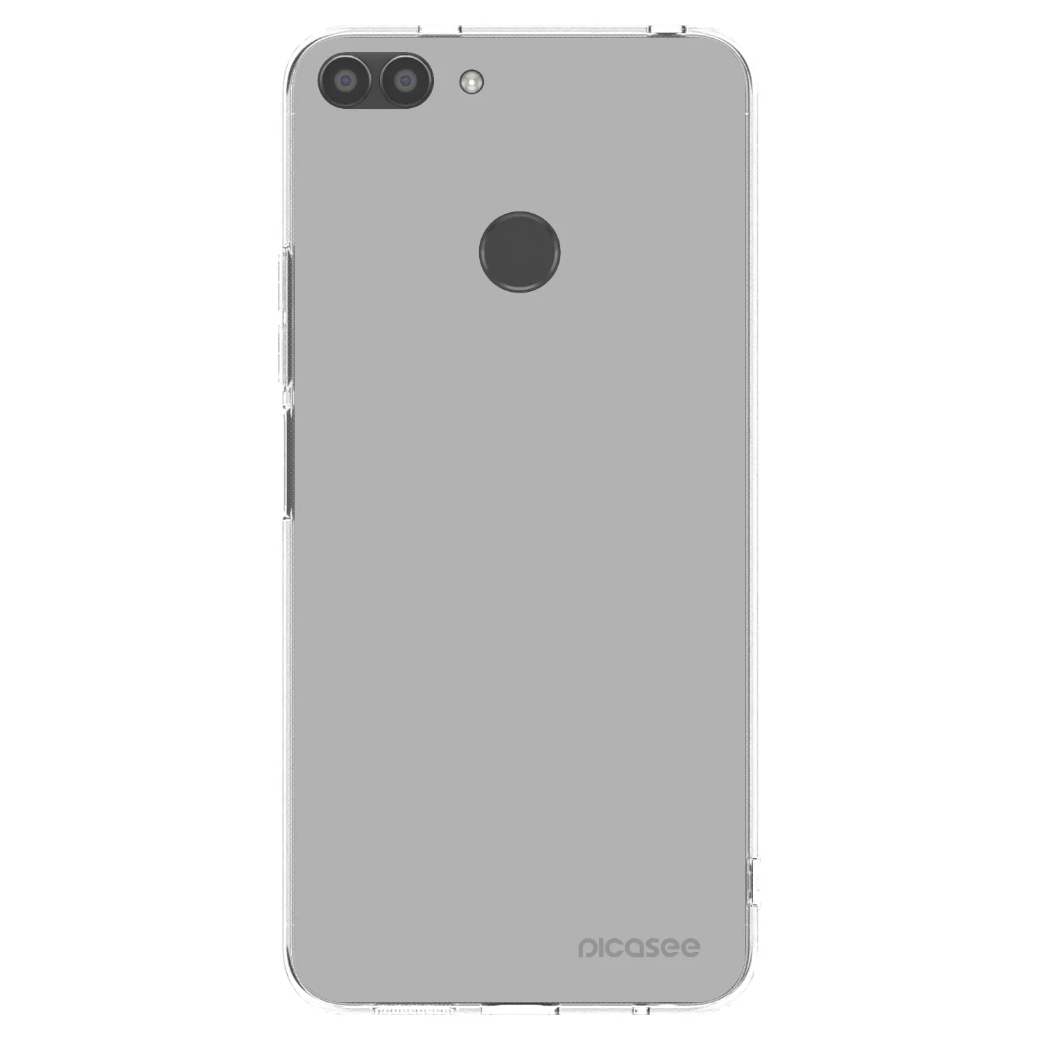Picasee διαφανής θήκη σιλικόνης Huawei P Smart - Stone