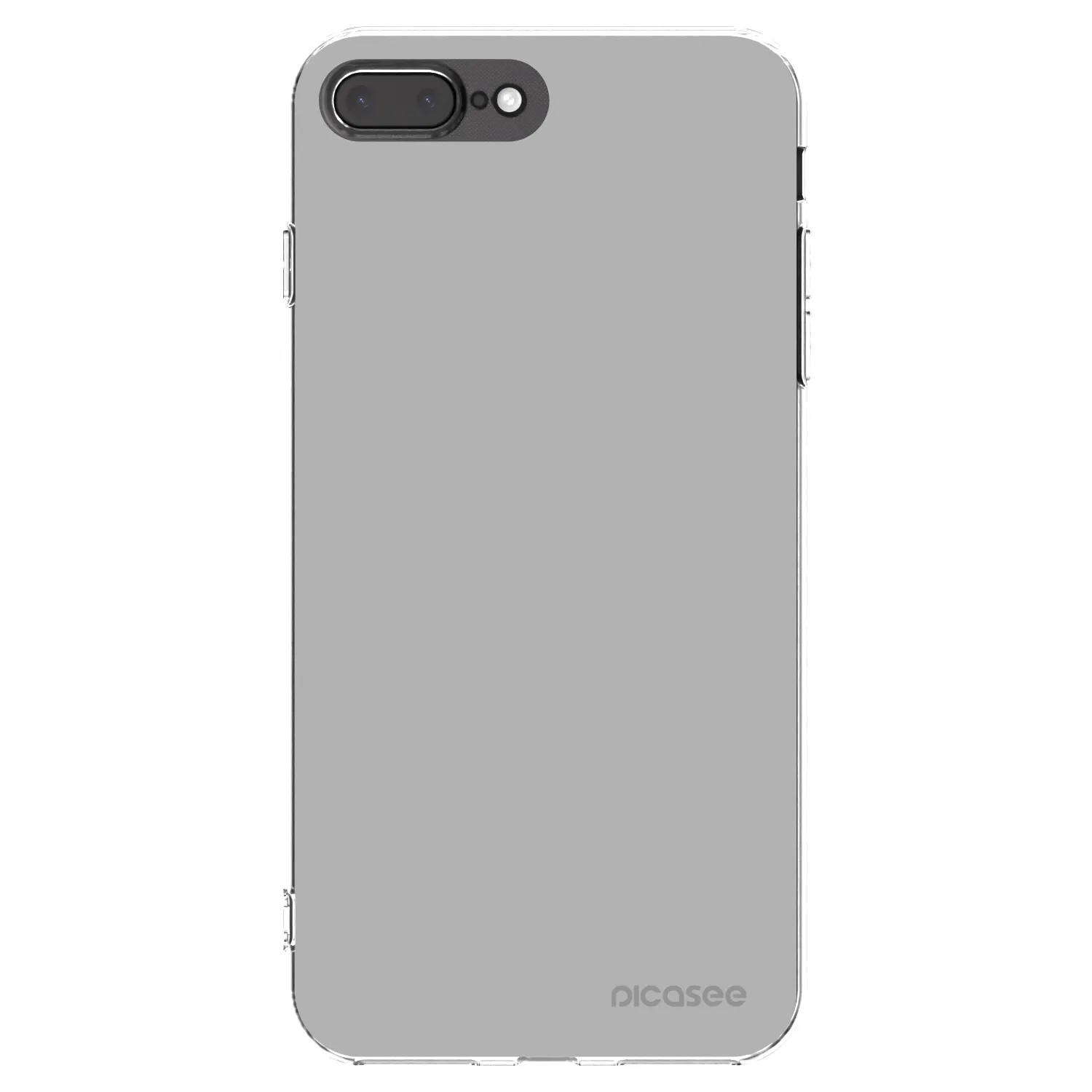 Picasee διαφανής θήκη σιλικόνης Apple iPhone 8 Plus - Stone